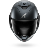 SHARK OXO Dark Shadow Modular Casco de Moto Estera de acero azul mate