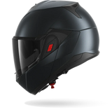 SHARK OXO Dark Shadow Modular Casco de Moto Estera de acero azul mate
