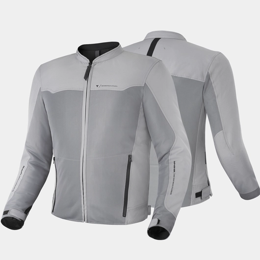 SHIMA OPENAIR MEN MOTORCYCLE MESH JACKET GREY
