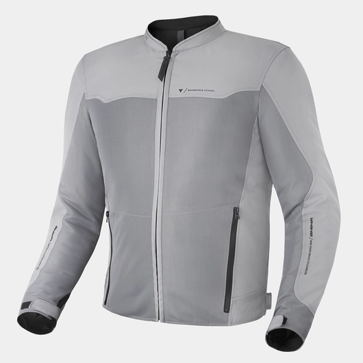 SHIMA OPENAIR MEN MOTORCYCLE MESH JACKET GREY