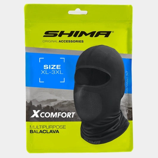 SHIMA X-COMFORT MOTORCYCLE BALACLAVA BLACK