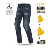 BELA PARKER MOTORCYCLE CE APROBADO JEANS BLUE