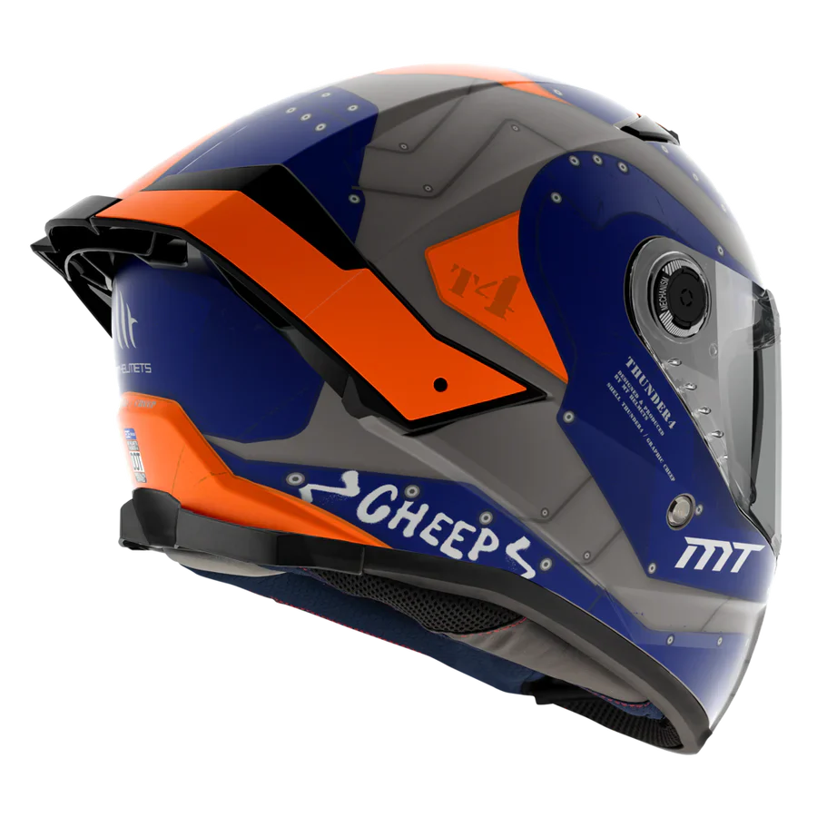 MT Thunder 4 SV Cheep A7 Full Face Touring Motorcycle Helmet Matte