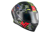  MT Stinger 2 AKIN A3 matte Full face motorcycle helmet ECE approved