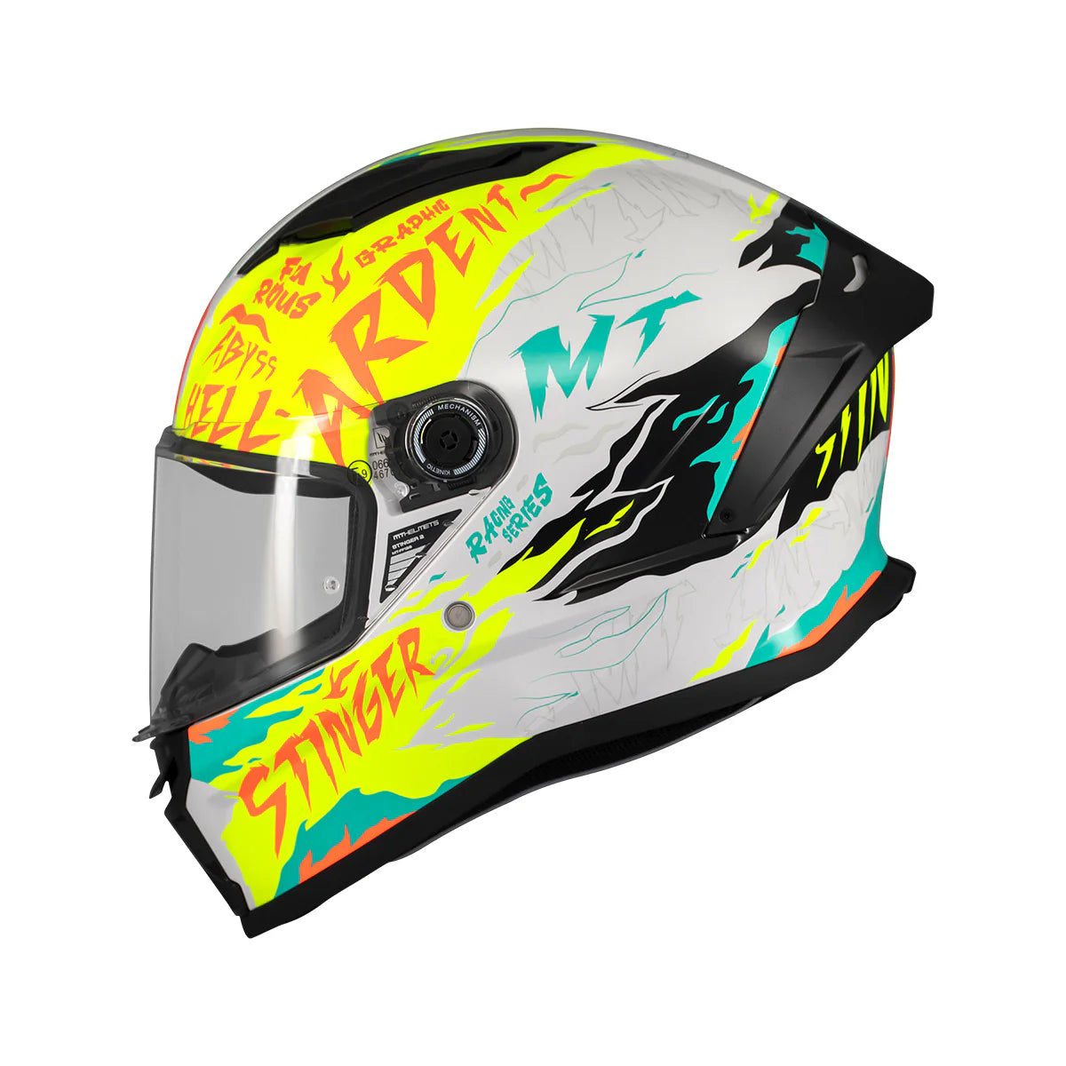 MT Stinger 2 Ardent A3 Full face Motorbike Helmet Gloss