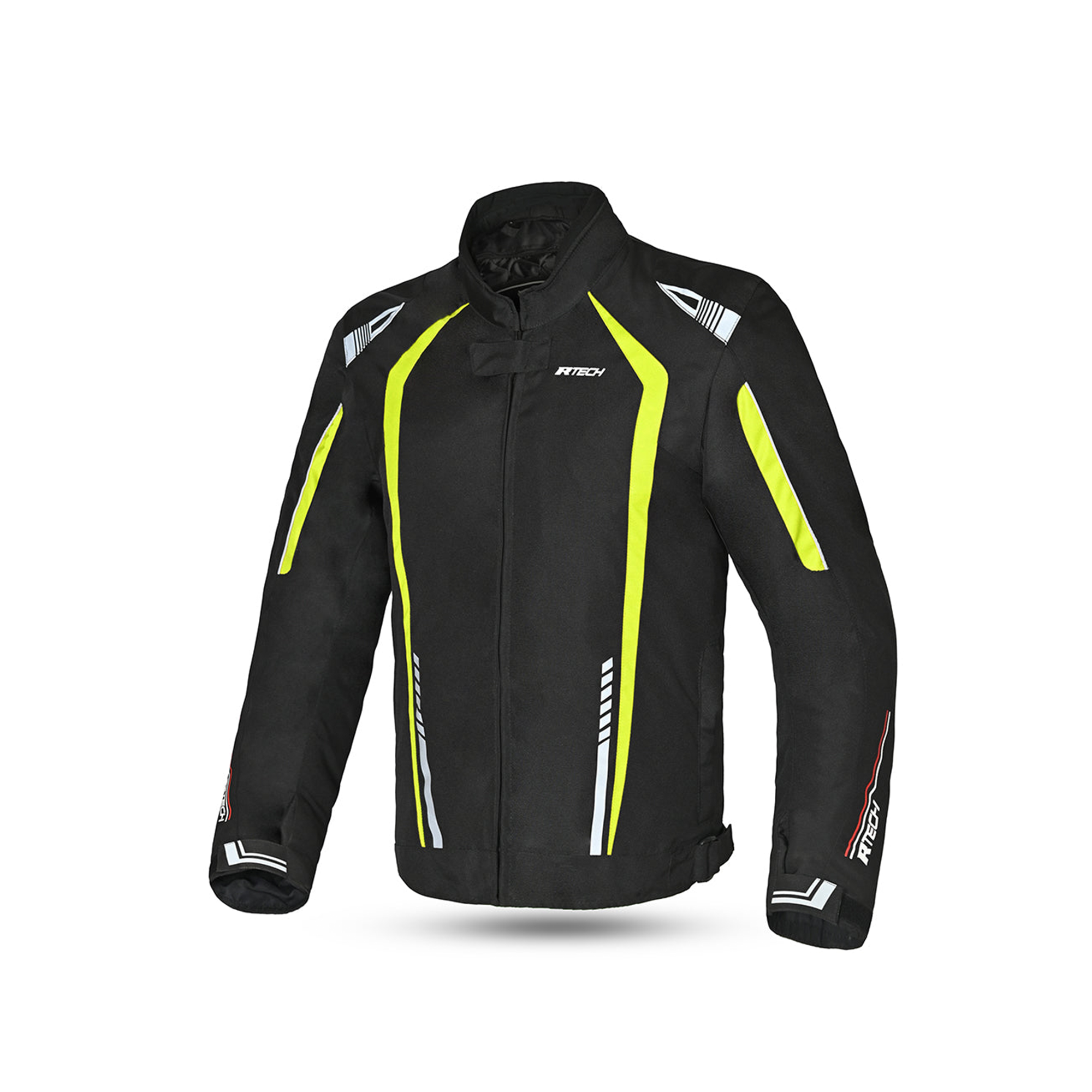 R-TECH-Marshal-Textile-Jacket-Black-Yellow-Flouro-MaximomotoUK-8776