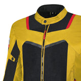 R-TECH SPIRAL MESH MEN MOTORCYCLE TEXTILE SUMMER JACKET OLIVE BLACK