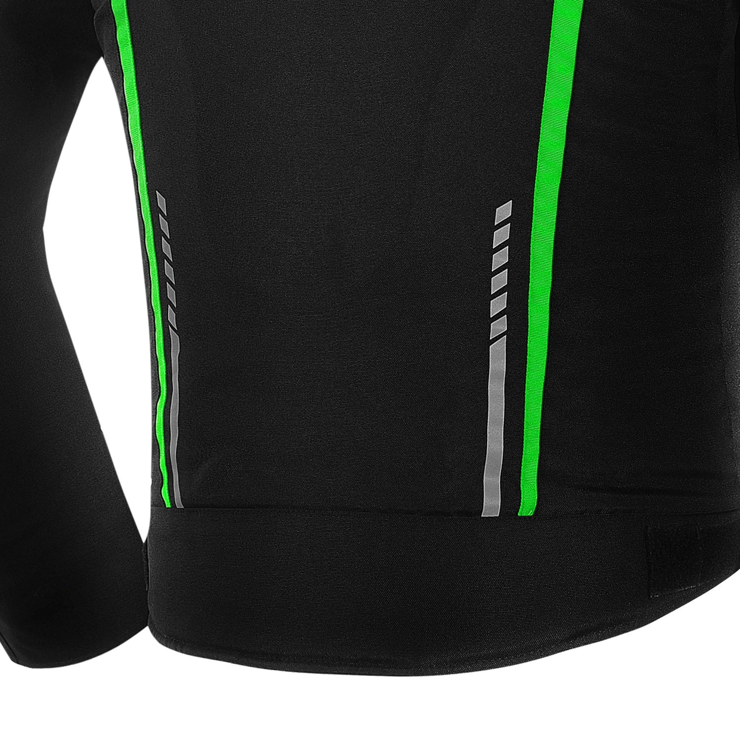R-TECH MARSHAL WINTER MOTORCYCLE TEXTILE JACKET BLACK GREEN