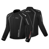 R TECH MARSHAL TEXTILE MOTORCYCLE JACKET BLACK GREY