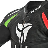 R-TECH Defender GP 1 PC Motorcycle Racing Suits Black Red Green