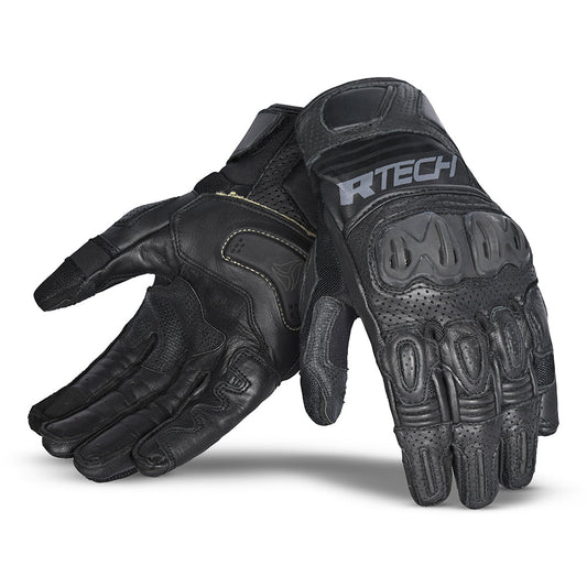 R-TECH Rocco Racing Gloves BLACK