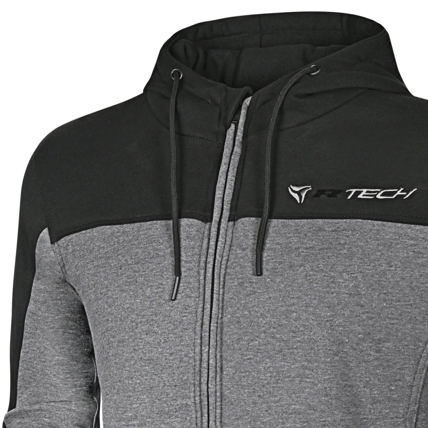 R-TECH SUSPENSION HOMBRE MOTO SUDADERA NEGRO GRIS