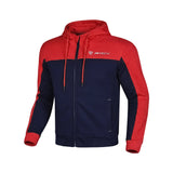 R-TECH SUSPENSION HOODIE BLUE RED