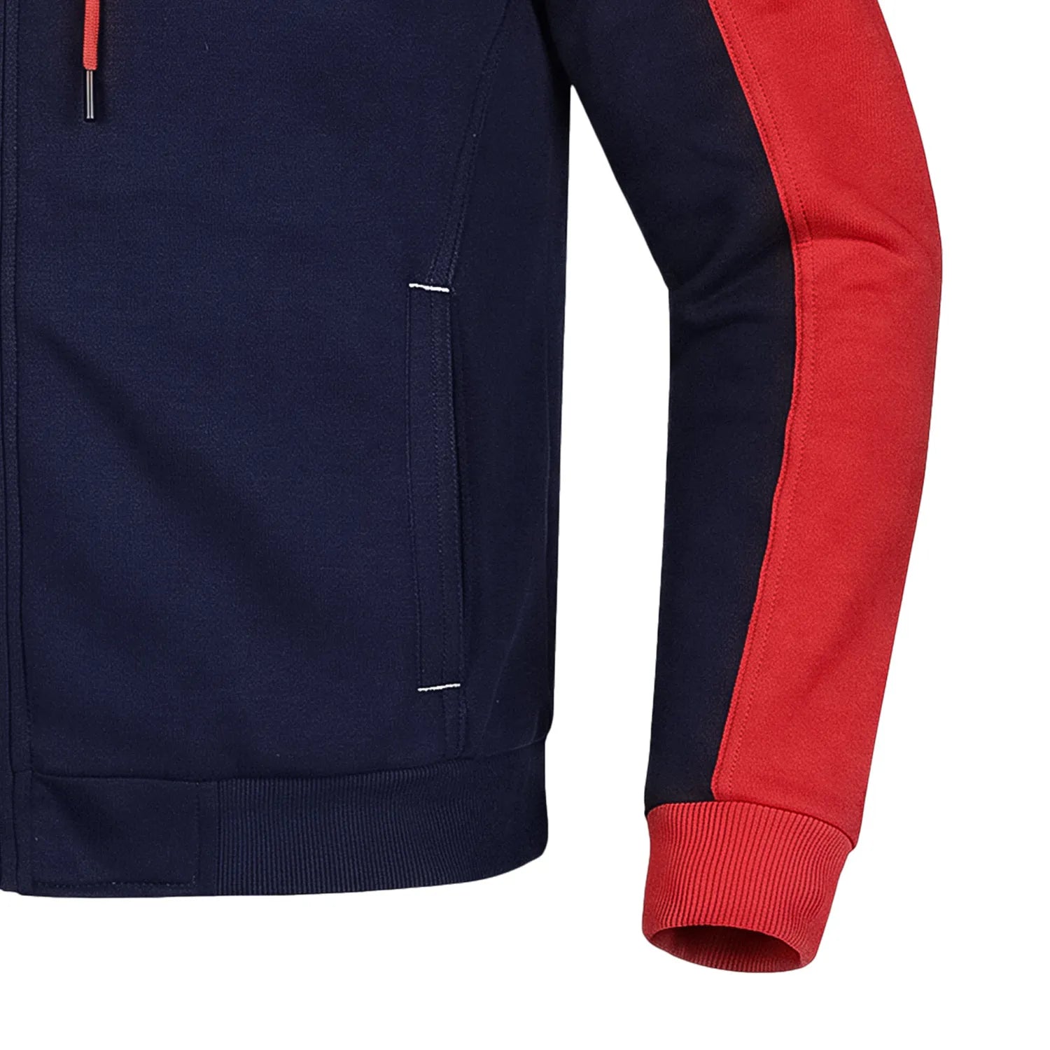 R-TECH SUSPENSION HOODIE BLUE RED
