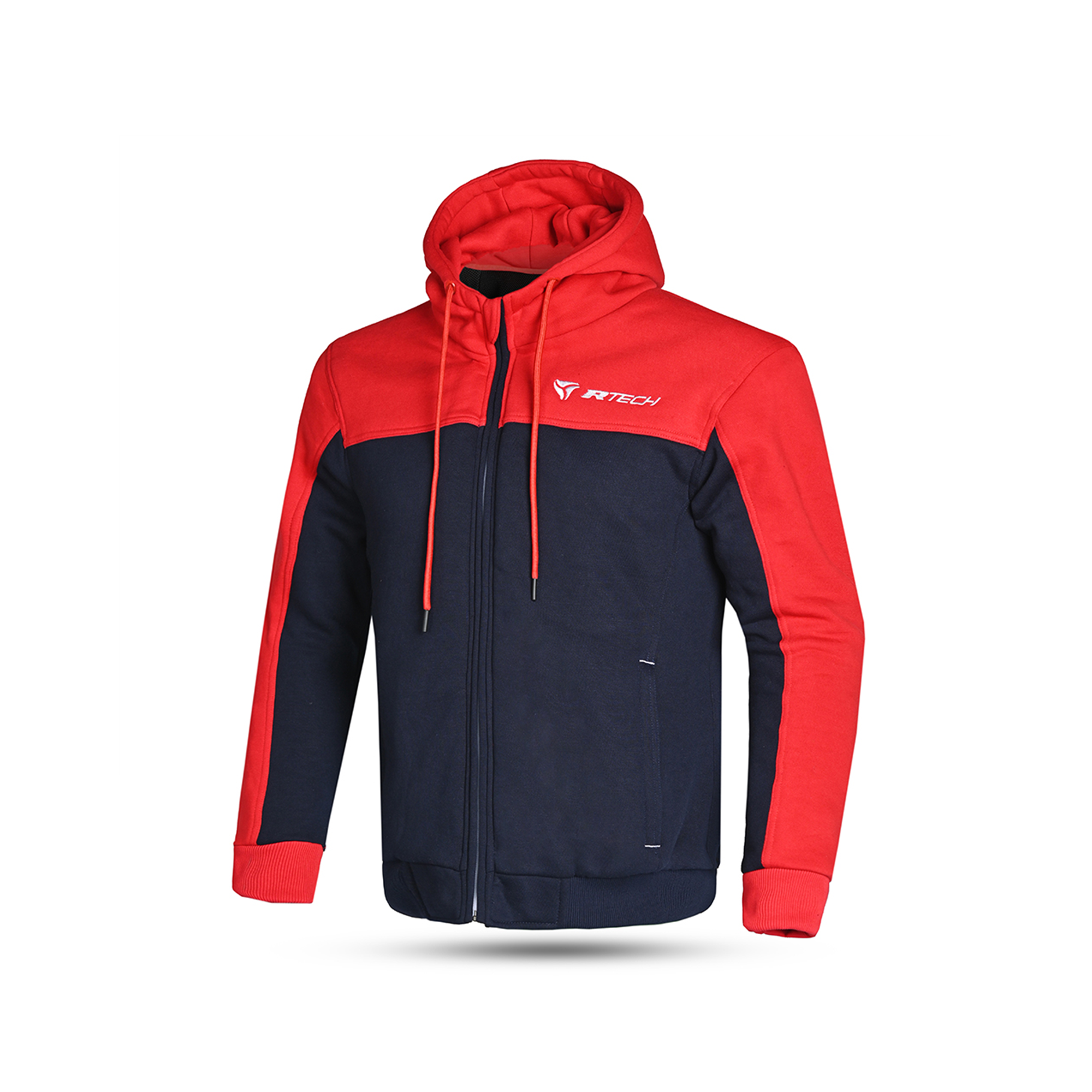 R-TECH Suspension Hoodie - Blue Red - front pic