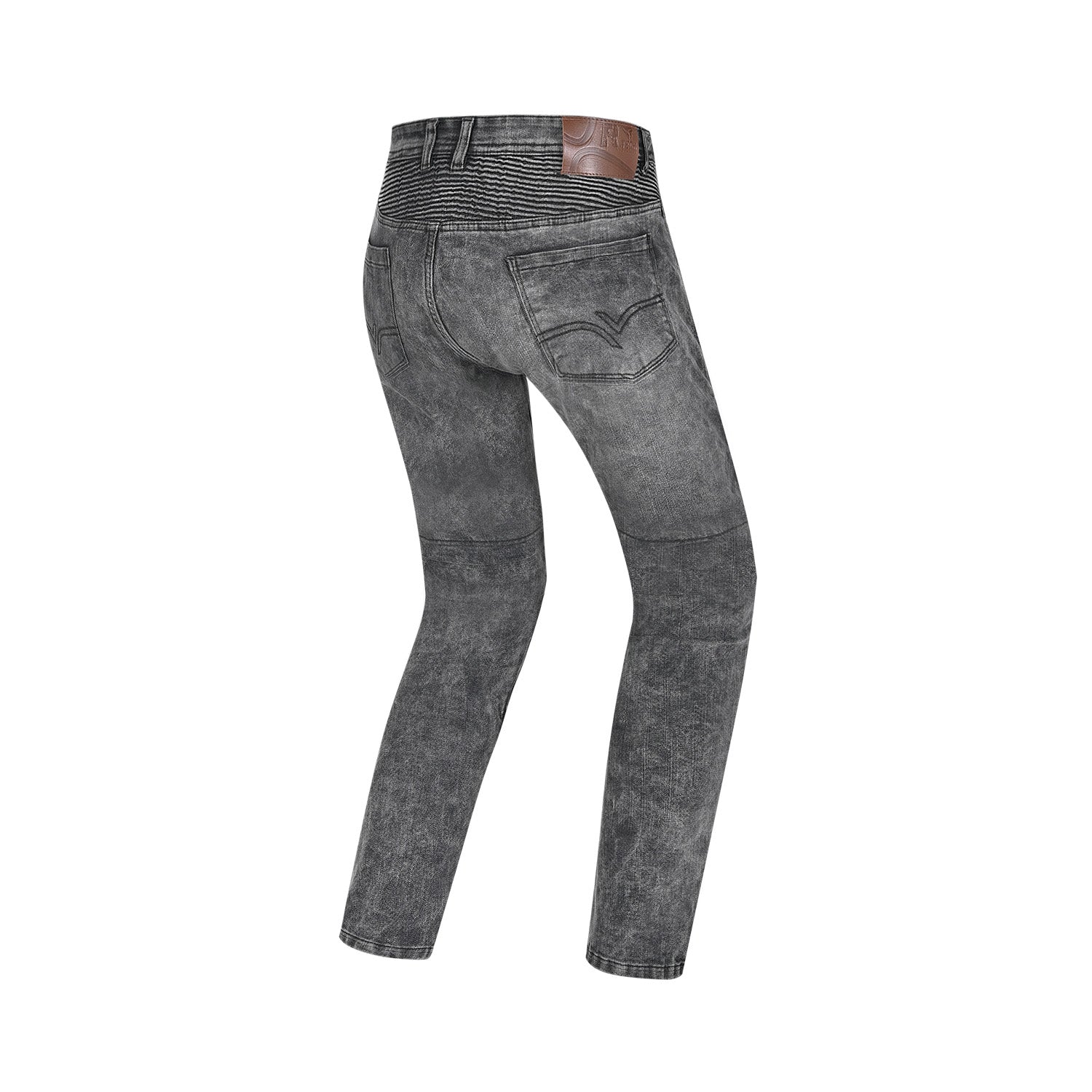 R-TECH VALENCIA WOMEN'S MOTORCYCLE DENIM JEANS RANDOM BLACK