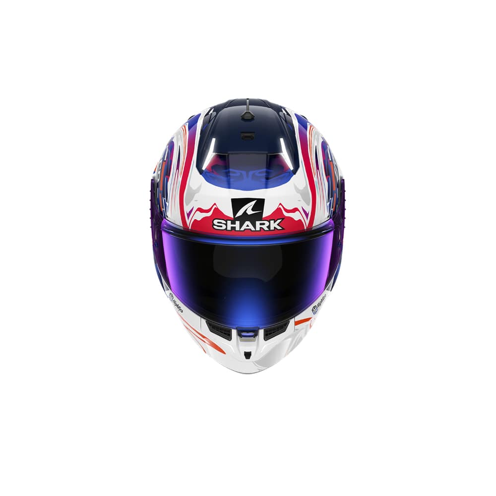 SHARK CASCOS D-SKWAL 3 FIRSTLAP MAT NEGRO AZUL ROJO