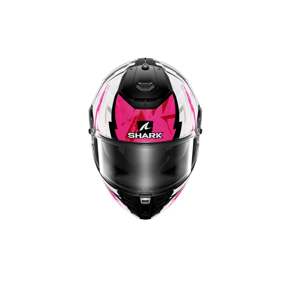 SHARK CASCO INTEGRAL SPARTAN RS HIBOLT Negro Violeta Cromado