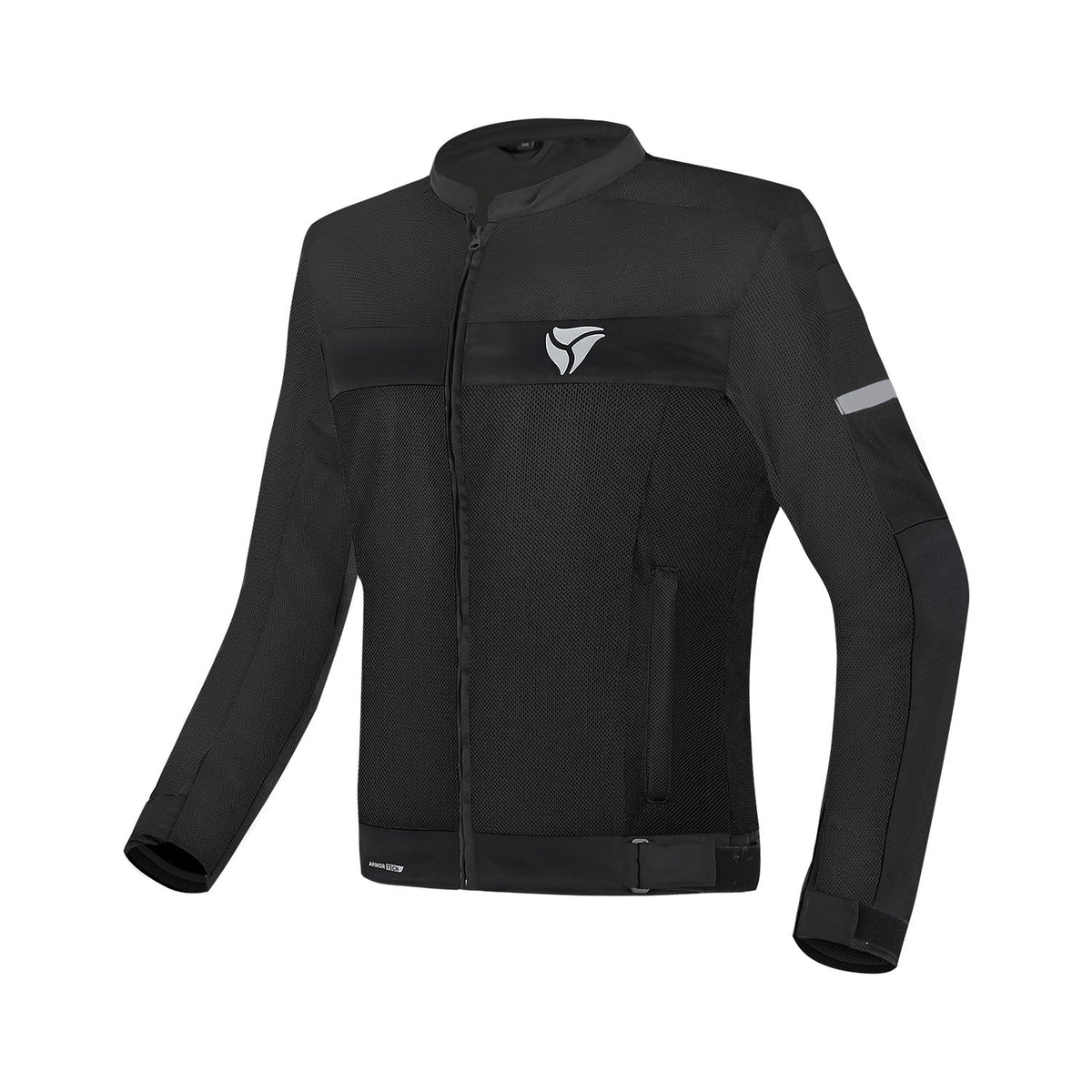 R-TECH Super Light Motorcycle Textile Jacket Black