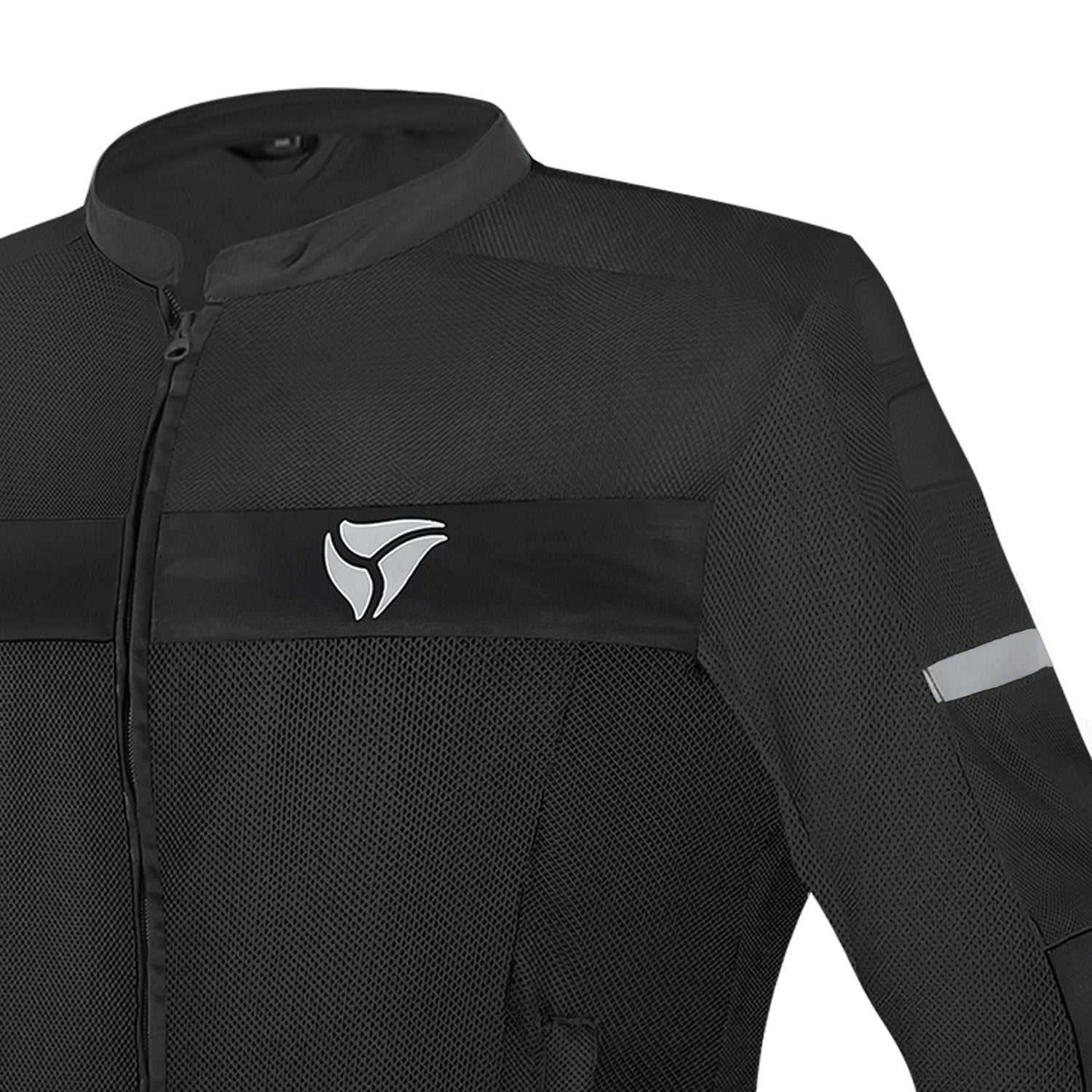 R-TECH Super Light Motorcycle Textile Jacket Black