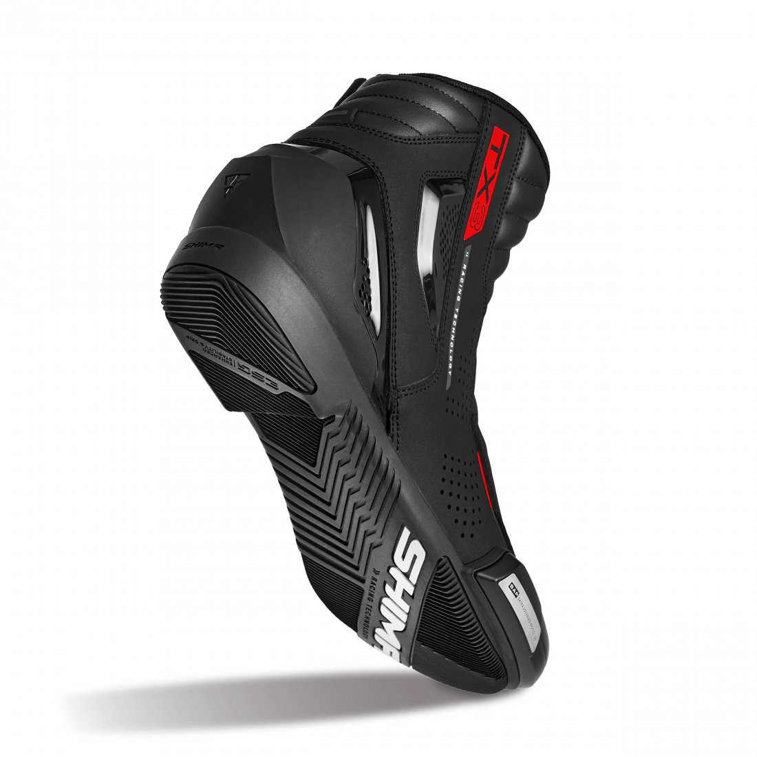 SHIMA TX-3.0 Men Motorcycle Boots Black Red