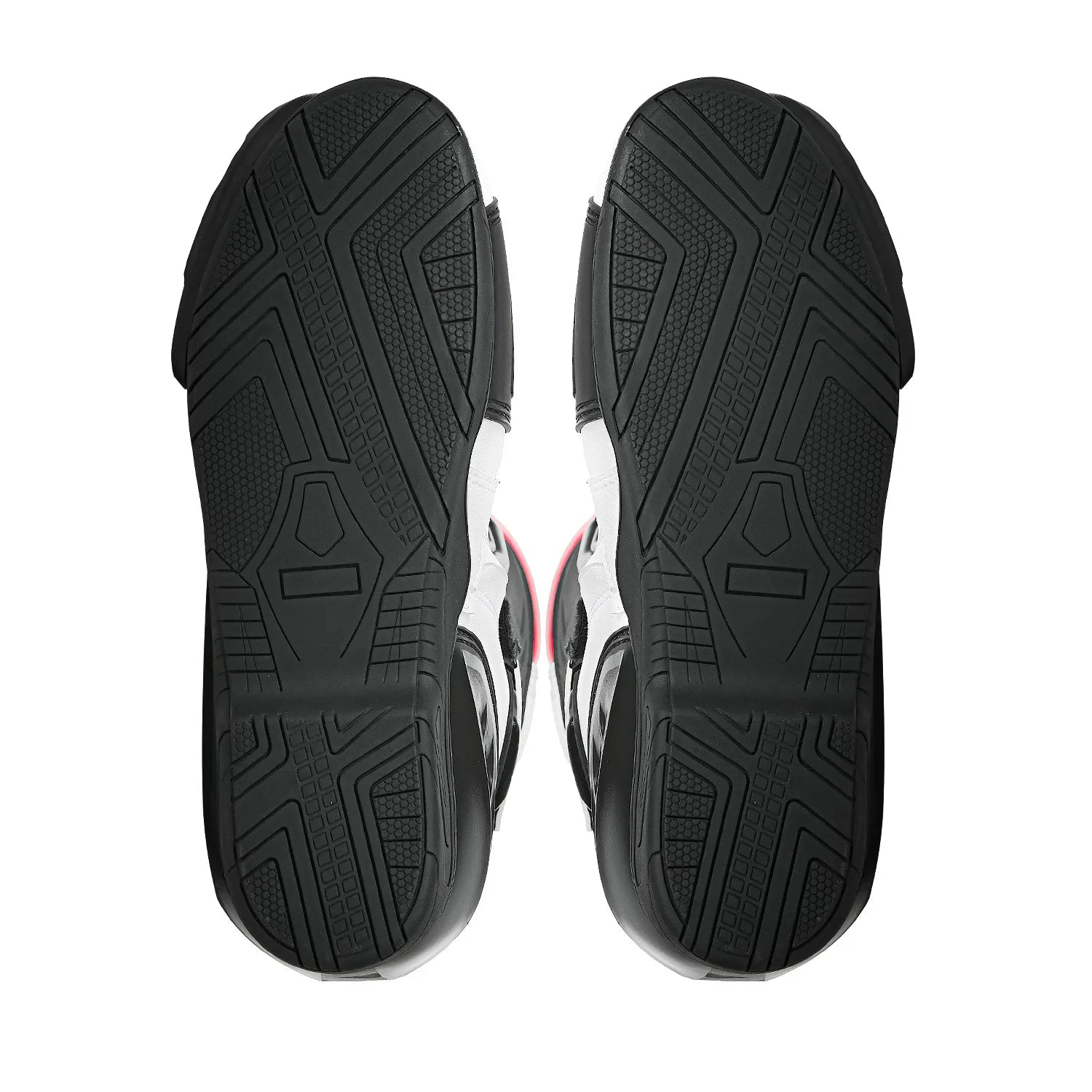 R-TECH Tornado 2.0 WP Motorcycle Leather Boots Black White Red