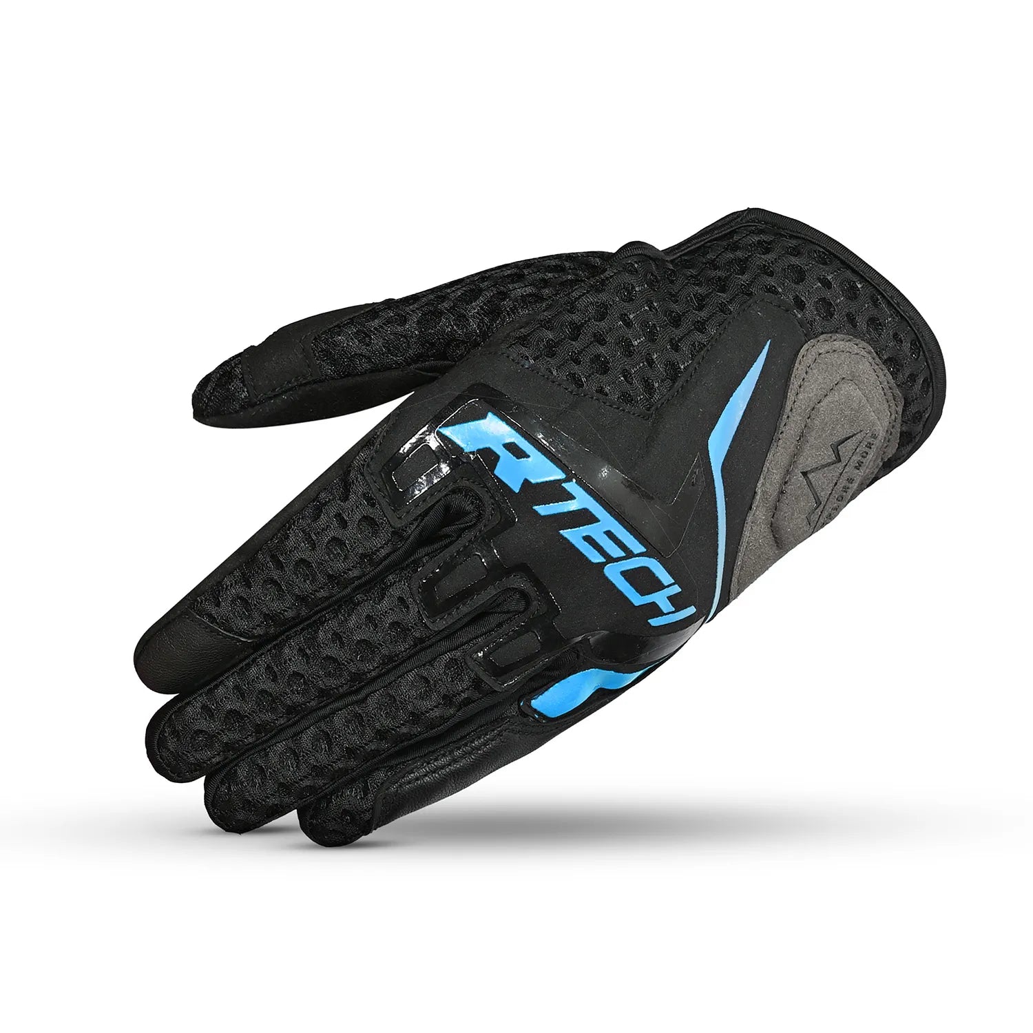 R-Tech Ride Pro Lady Summer Motorcycle Gloves Black Turquoise