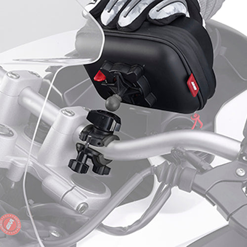  GIVI - ESP MOTORCYCLE DEVICE HOLDER. SPHONE-GPS F/R HANDLEBAR (IPHONE 4/5) S955B