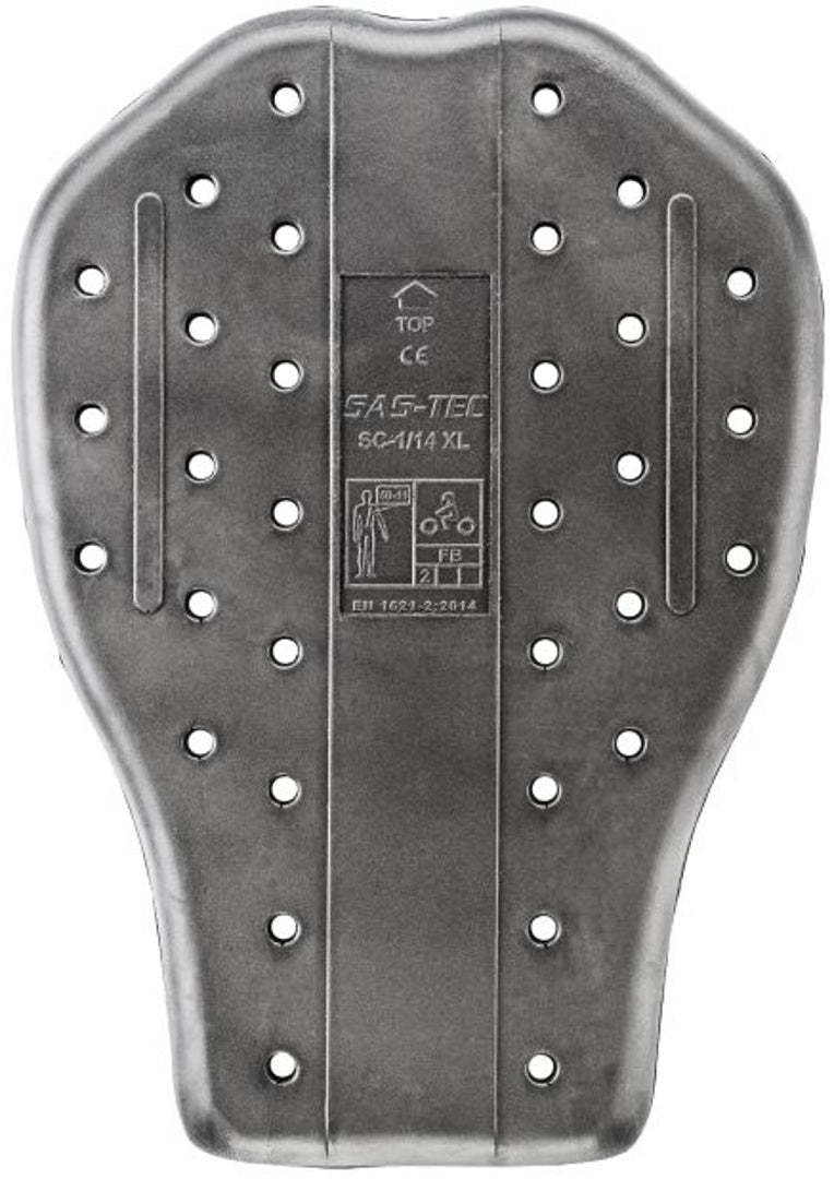 SAS-TEC SC-1/14 XL BACK PROTECTION LEVEL 2 BLACK - SECURTEX MOTOR S.L (t/a MaximoMoto)