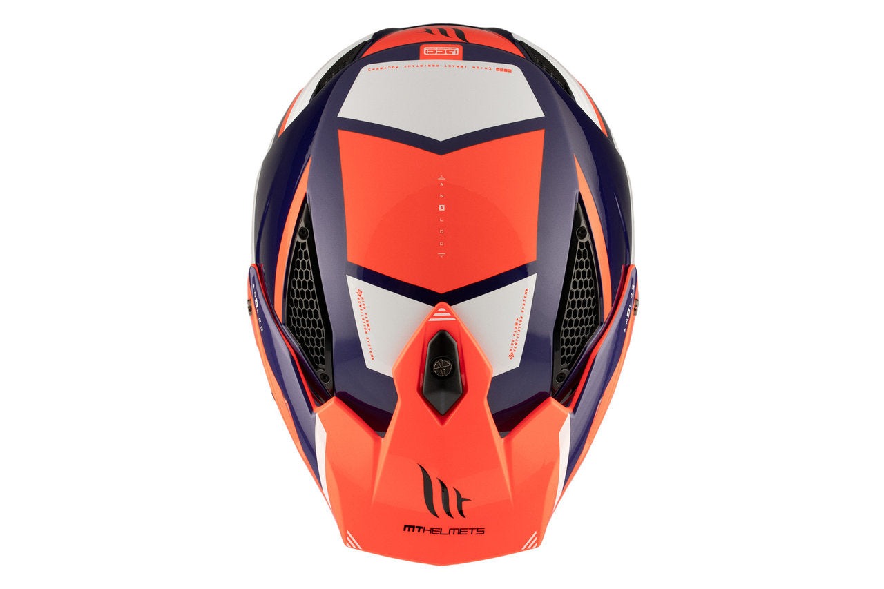 MT District Sv S Analog D5 Dual Sport Motorcycle Helmet