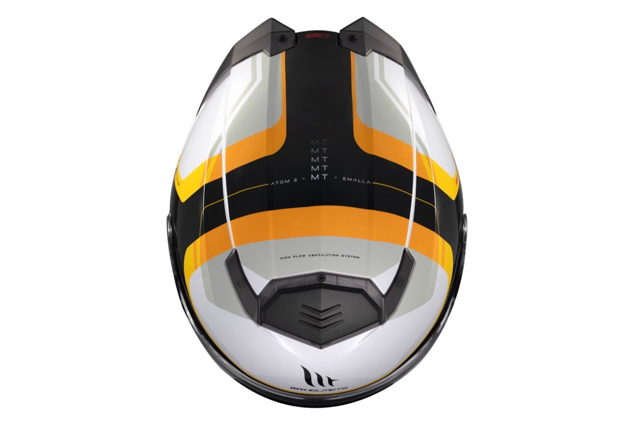 MT ATOM 2 SV Emalla B3 Motorcycle Modular Helmet