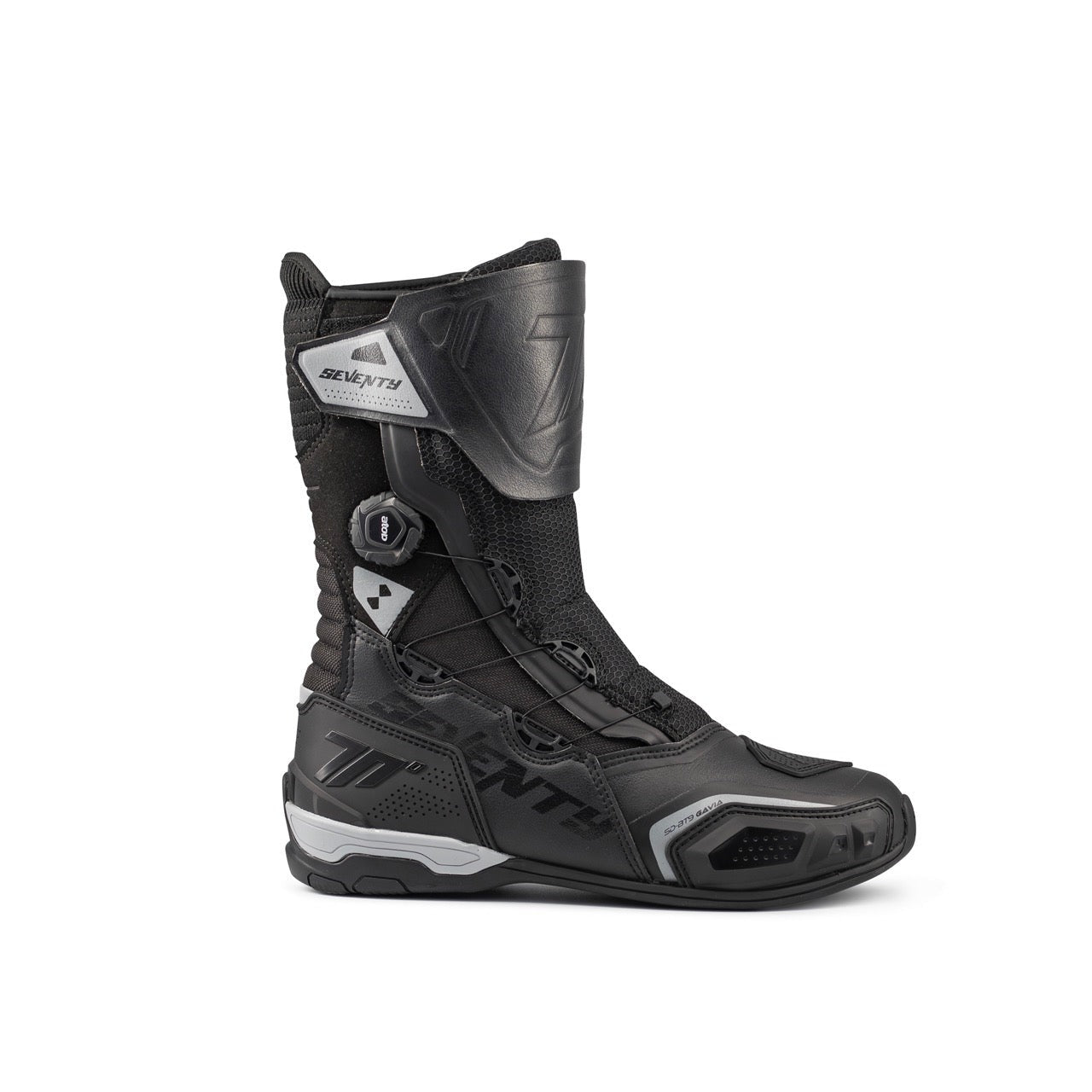 SEVENTY SD-BT9 Gavia Black Sport Touring Motorcycle Boot