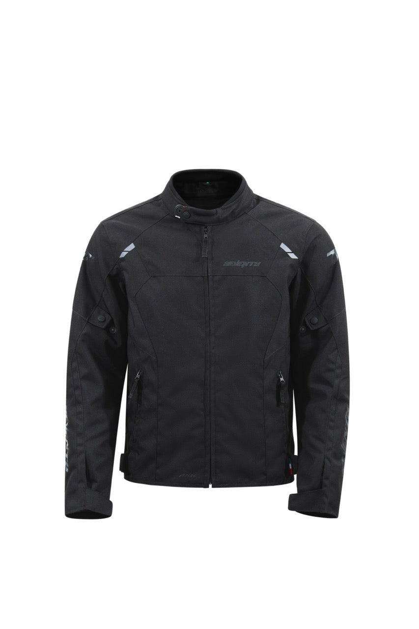 SEVENTY, SD-JR65 by Piston Men's Motorcycle Jacket Black