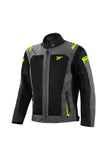SEVENTY SD-JT66 SAHARA SUMMER MOTORCYCLE JACKET GREY FLUO YELLOW
