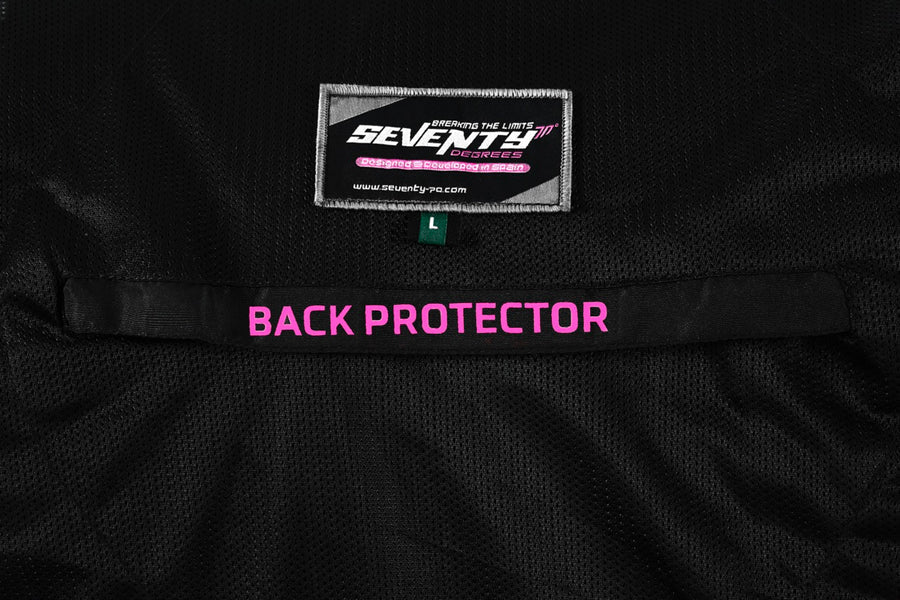 SEVENTY SD-JT68 Chaqueta Moto Verano Sahara Lady Gris/Fucsia - SECURTEX MOTOR S.L (t/a MaximoMoto)