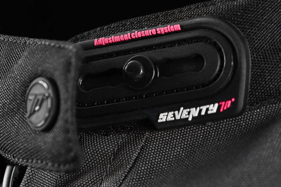SEVENTY SD-JT68 Chaqueta Moto Verano Sahara Lady Gris/Fucsia - SECURTEX MOTOR S.L (t/a MaximoMoto)