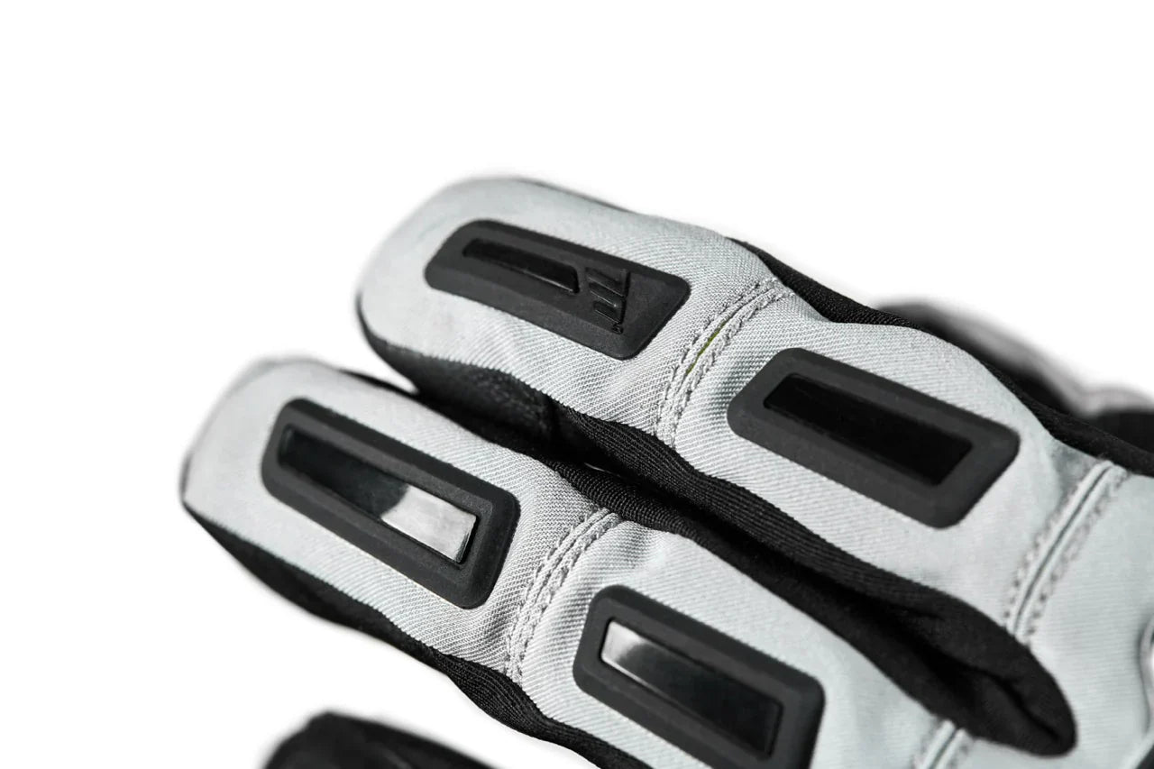 SEVENTY SD-T13 ASPEN LIGHT Men's Motorcycle Gloves Grey/Fluor Yellow