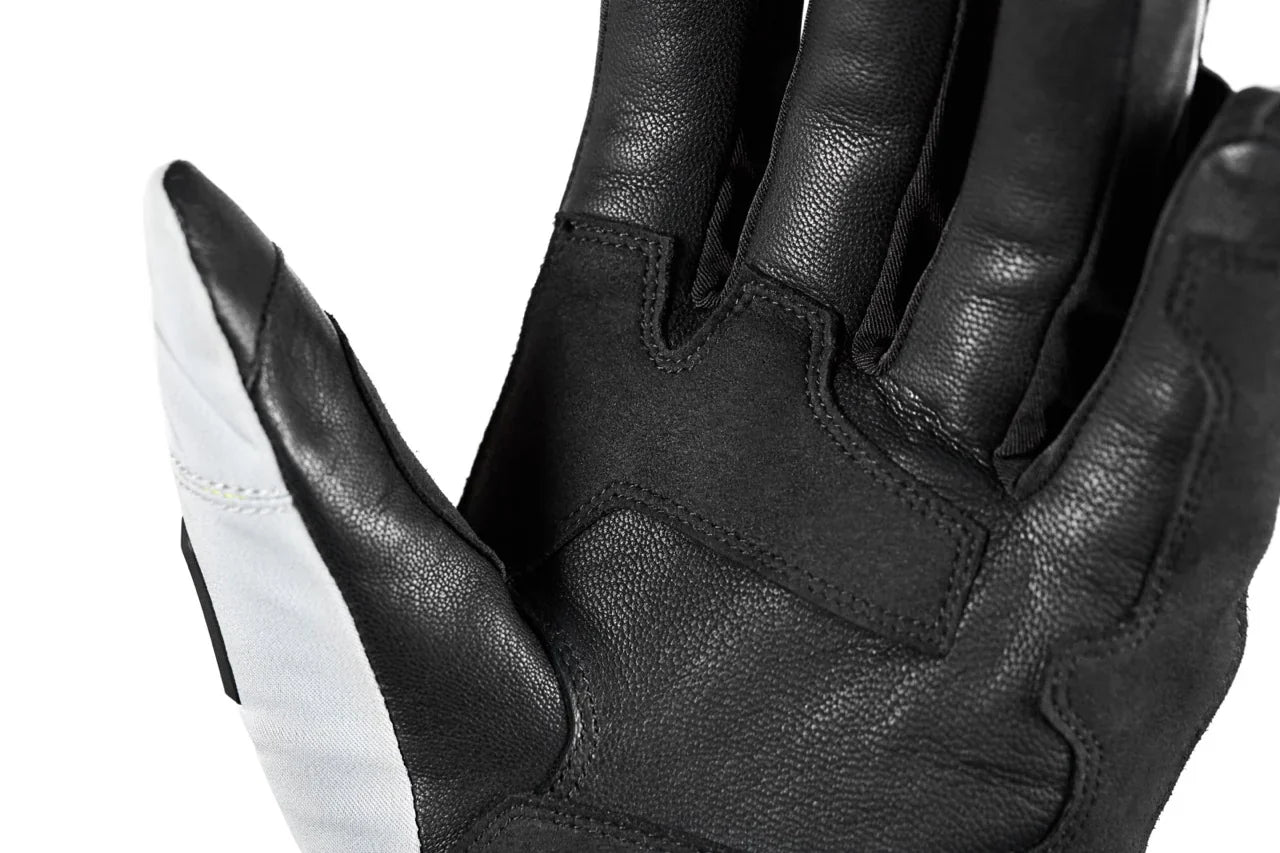 SEVENTY SD-T13 ASPEN LIGHT Men's Motorcycle Gloves Grey/Fluor Yellow