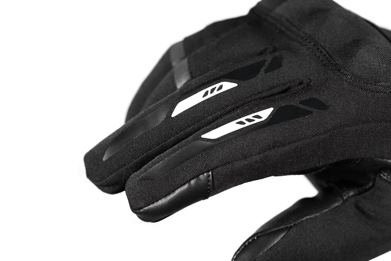 SEVENTY SD-T57 GIAU Men's Long Motorcycle Gloves Black/White