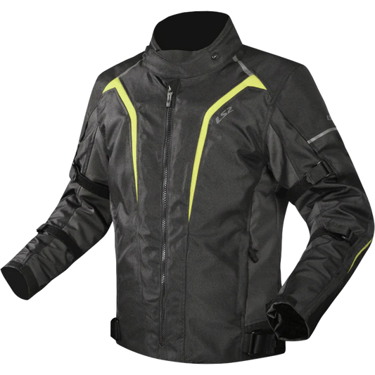 Ls2 Sepang Man Jacket Black Grey H-V Yellow 