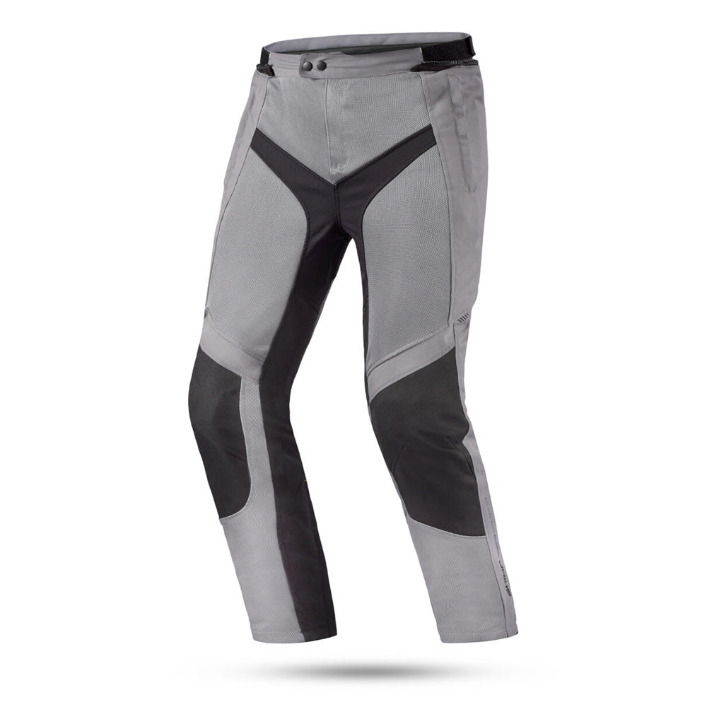 SHIMA JET MEN'S MOTORBIKE TEXTILE TROUSERS GREY BLACK