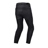 SHIMA PISTON MEN MOTORCYCLE LEATHER PANT BLACK