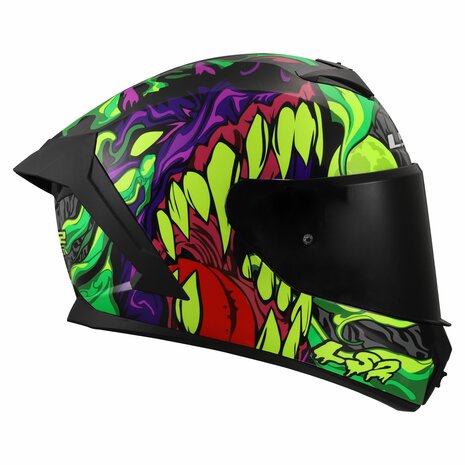 LS2 FF820 Rapid III Full Face Motorcycle Urban Helmet