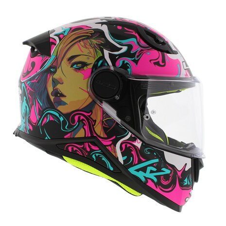 LS2 FF812 Kids Full Face Motorcycle Helmet