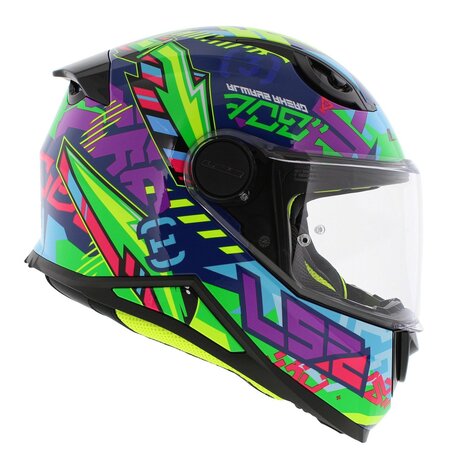 LS2 FF812 Kids Full Face Motorcycle Helmet