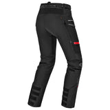 SHIMA DUNE LADY MOTORCYCLE TEXTILE PANT BLACK GREY RED