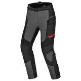 SHIMA DUNE LADY MOTORCYCLE TEXTILE PANT BLACK GREY RED