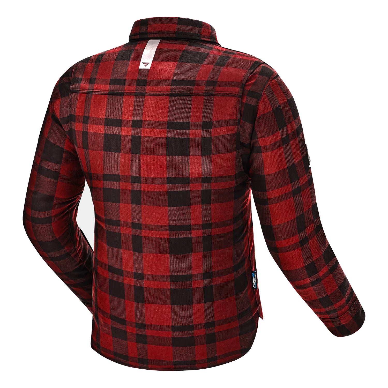 SHIMA RENEGADE 2.0 MEN MOTORCYCLE CHECKED SHIRT RED