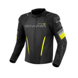 SHIMA SOLID 2.0 MEN'S MOTORCYCLE JACKET FLUO
