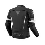 SHIMA SOLID 2.0 MEN'S MOTORCYCLE TEXTILE JACKET BLACK/WHITE